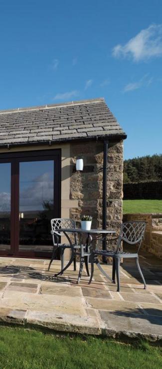 A light filled extension for a stone-built home now maximises spectacular views.